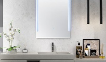 Business-Bathroom Mirror_Smart Bathroom Mirror_Floor Drain-Kaiping Xinmingguang Hardware Products Co., Ltd.-Bathroom mirror cabinet - the combination of beauty and practicality