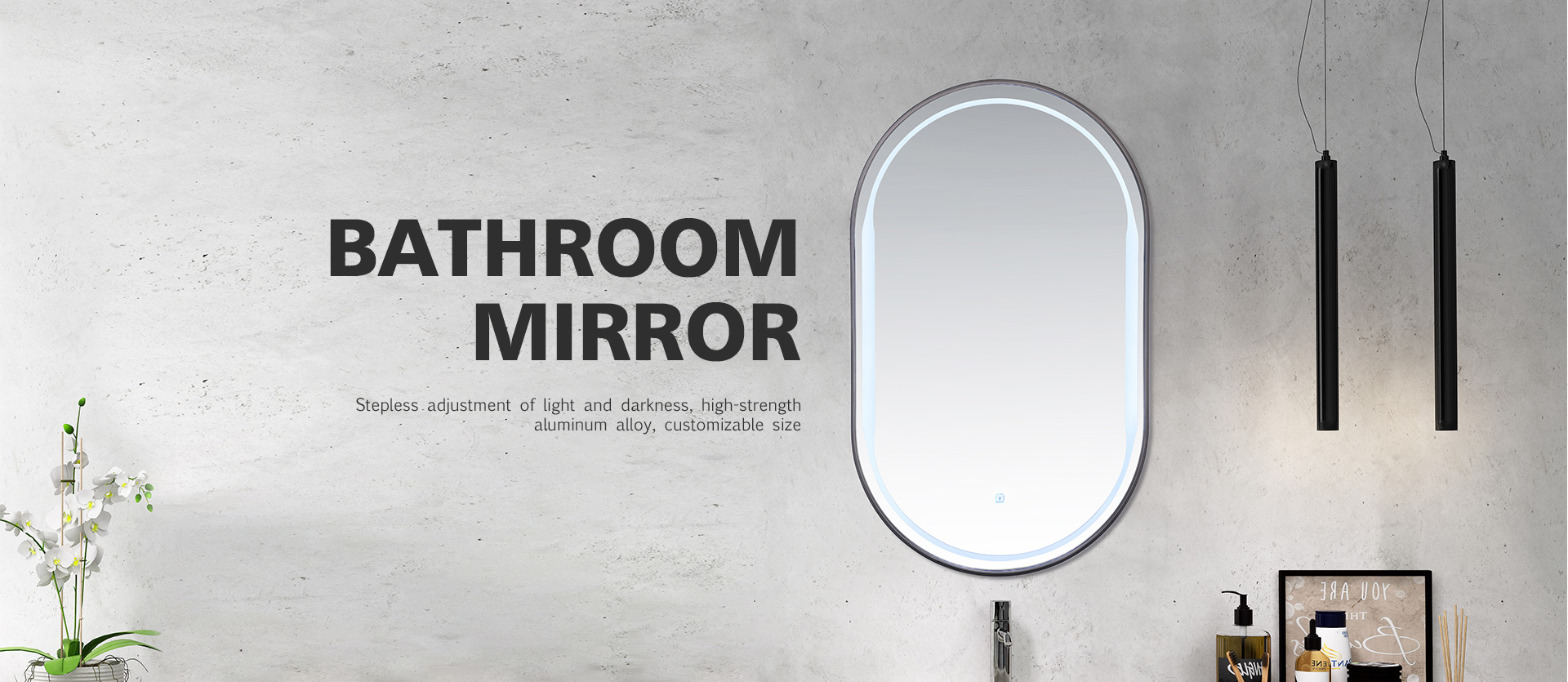 bathroom mirror