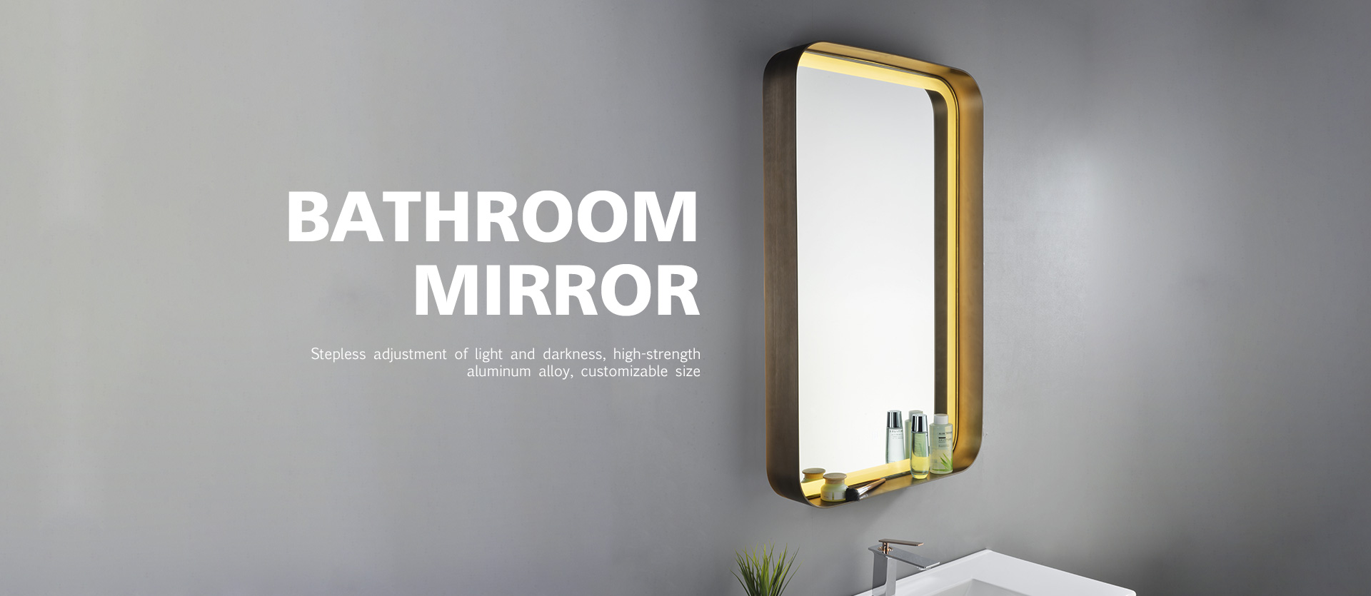 bathroom mirror